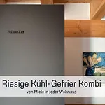 Landloft Linum - Ausgebaute Scheune Mit Aussicht, Naturpool, Kamin, Sauna, Luxusausbau, Handverlesene Midcentury Möbel&kunst *