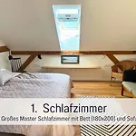 Apartment Landloft Linum - Ausgebaute Scheune Mit Aussicht, Naturpool, Kamin, Sauna, Luxusausbau, Handverlesene Midcentury Moebel & Kunst Fehrbellin