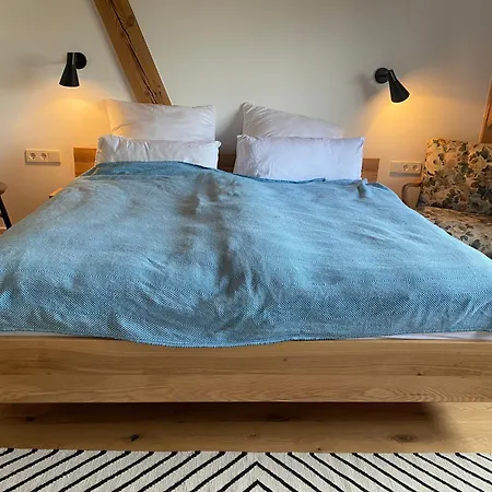 Landloft Linum - Ausgebaute Scheune Mit Blick Ins Vogelschutzgebiet, Kamin, Luxusausbau, Handverlesene Midcentury Moebel & Kunst Apartment