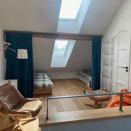 Landloft Linum - Ausgebaute Scheune Mit Blick Ins Vogelschutzgebiet, Kamin, Luxusausbau, Handverlesene Midcentury Moebel & Kunst