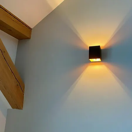 Appartement Landloft Linum - Ausgebaute Scheune Mit Aussicht, Naturpool, Kamin, Sauna, Luxusausbau, Handverlesene Midcentury Moebel & Kunst