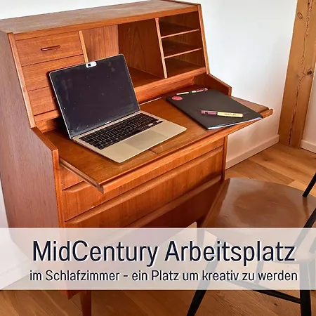 Landloft Linum - Ausgebaute Scheune Mit Aussicht, Naturpool, Kamin, Sauna, Luxusausbau, Handverlesene Midcentury Moebel & Kunst Fehrbellin