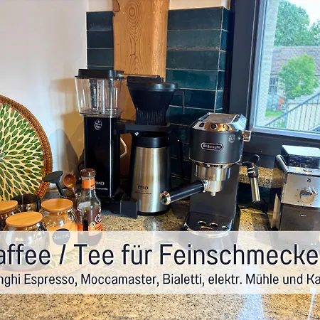 Landloft Linum - Ausgebaute Scheune Mit Aussicht, Naturpool, Kamin, Sauna, Luxusausbau, Handverlesene Midcentury Moebel & Kunst Apartament *