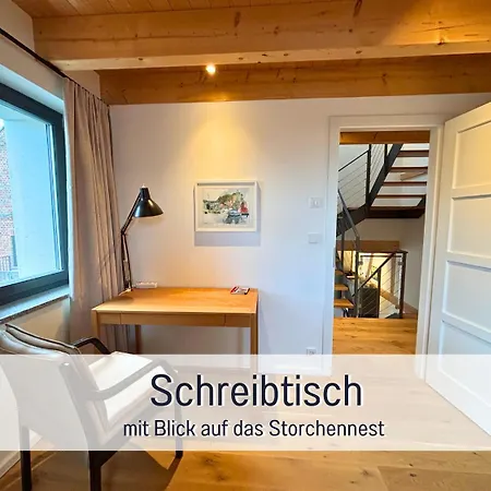 Appartamento Landloft Linum - Ausgebaute Scheune Mit Aussicht, Naturpool, Kamin, Sauna, Luxusausbau, Handverlesene Midcentury Moebel & Kunst *