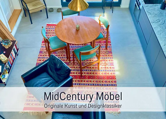 Landloft Linum - Ausgebaute Scheune Mit Aussicht, Naturpool, Kamin, Sauna, Luxusausbau, Handverlesene Midcentury Moebel & Kunst Fehrbellin