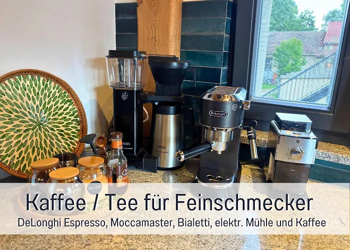 Landloft Linum - Ausgebaute Scheune Mit Aussicht, Naturpool, Kamin, Sauna, Luxusausbau, Handverlesene Midcentury Moebel & Kunst Appartement *